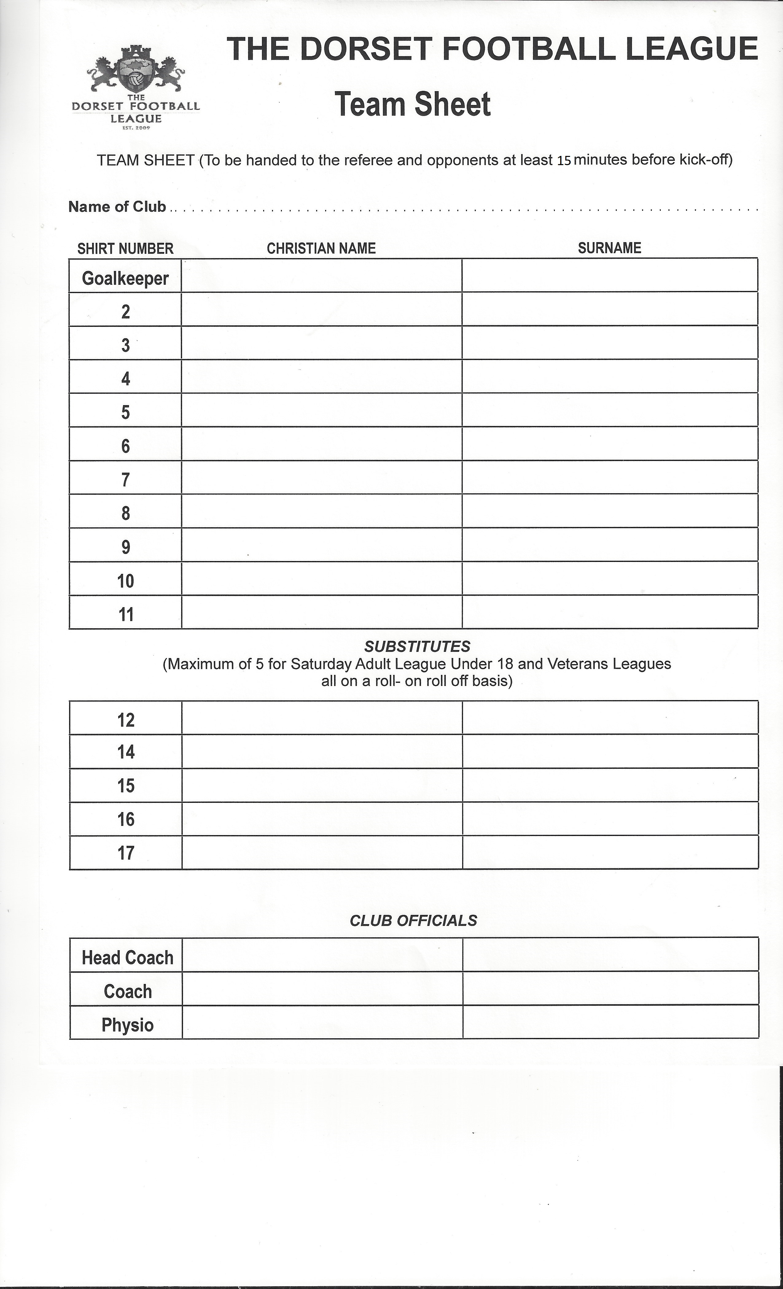 Dorset Football League